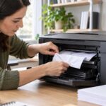 آیا خودم می توانم مشکل گیر کردن کاغذ پرینتر را حل کنم؟